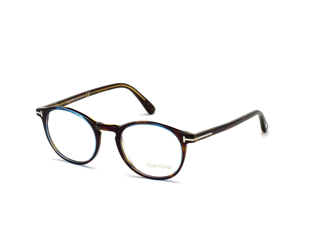 Occhiali da vista tom ford ft5294 056 havana round masculino taglia 50mm - Vista principale
