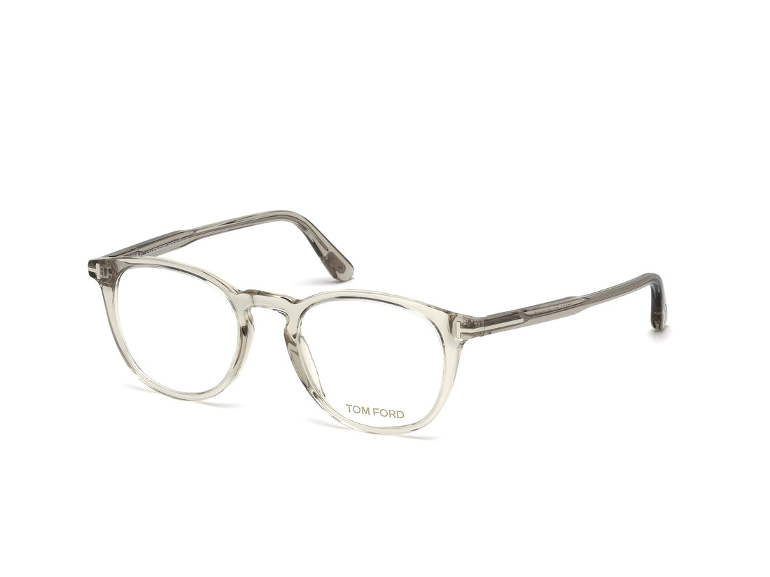 Óculos graduados tom ford ft5401 020 gris round unisex tamanho 49mm - Vista principal