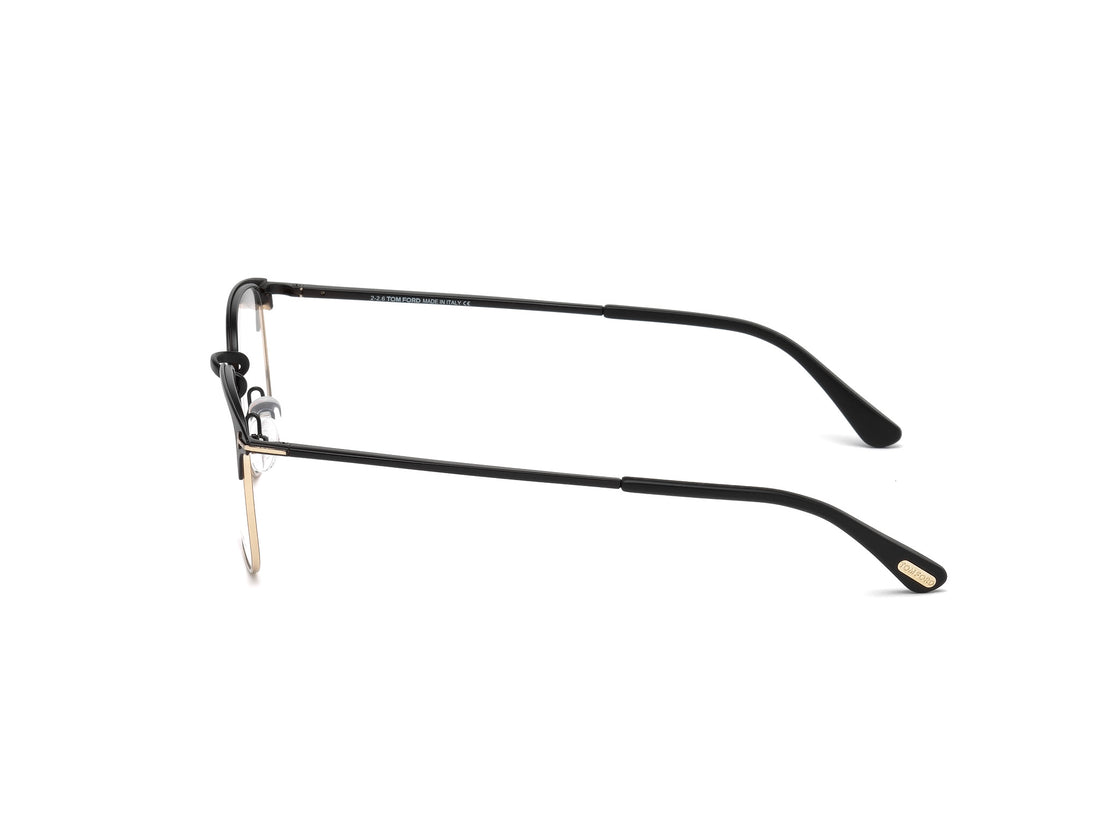Óculos graduados tom ford ft5453 002 negro square masculino tamanho 54mm - Vista de detalhe