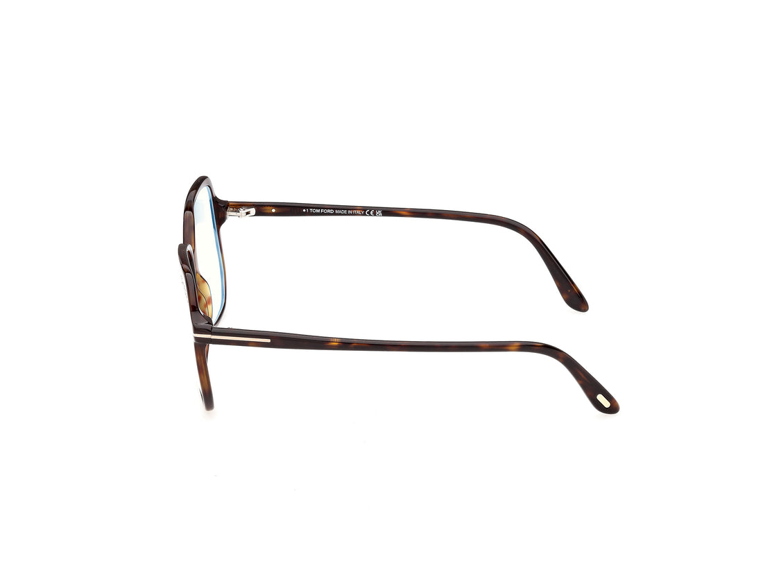 Gafas graduadas tom ford ft5578-b 056 havana geometric femenino talla 54mm - Vista de detalle