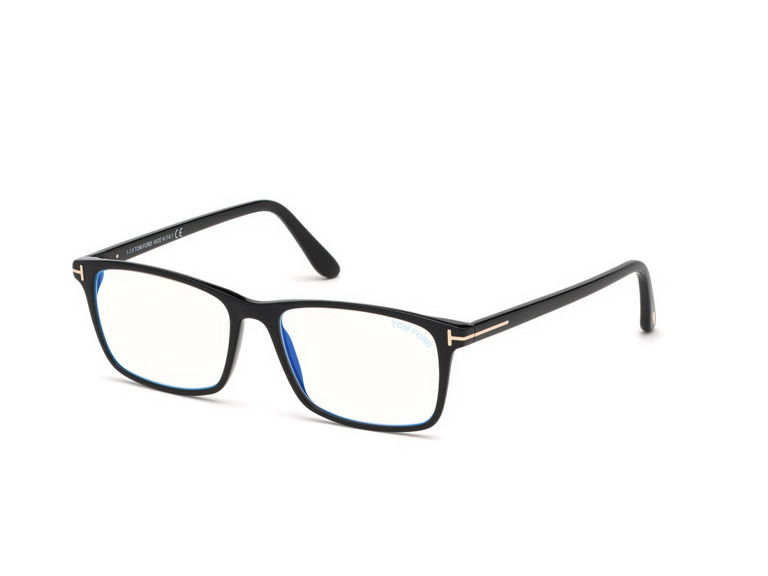 Occhiali da vista tom ford ft5584-b 001 negro rectangular masculino taglia 54mm - Vista principale