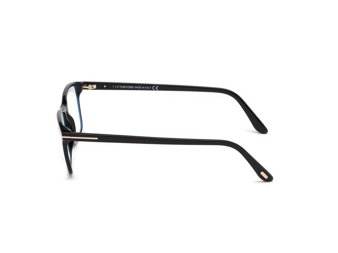 Occhiali da vista tom ford ft5584-b 001 negro rectangular masculino taglia 54mm - Vista dettagliata