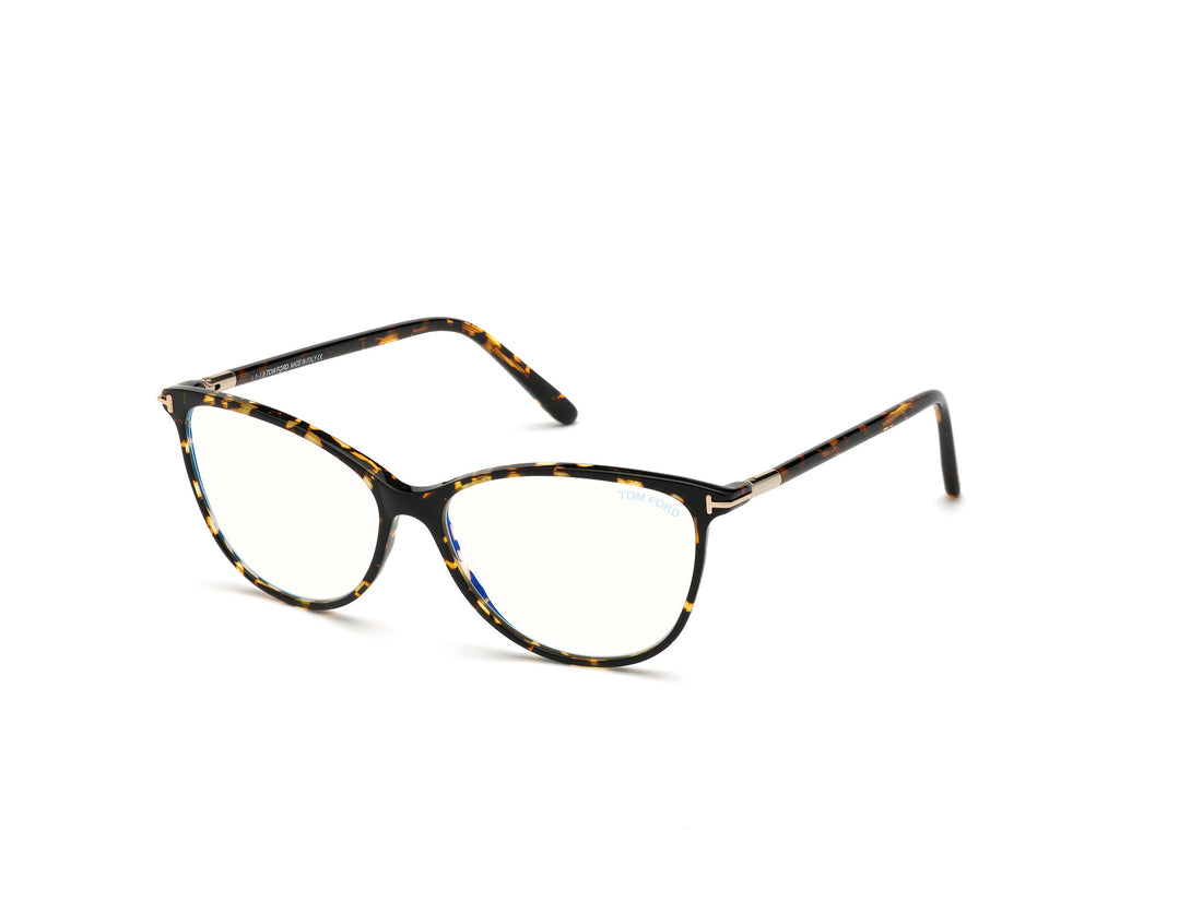 Briller tom ford ft5616-b 056 havana cat eye femenino størrelse 54mm - Hovedvisning