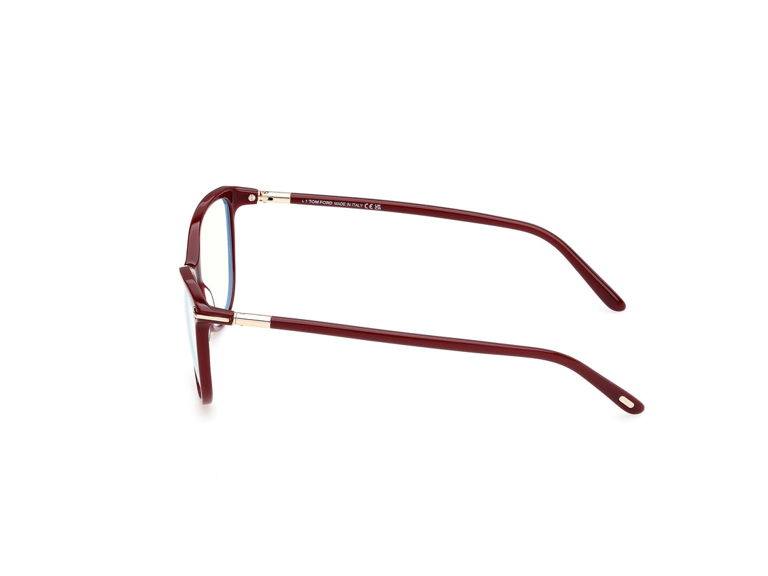 Briller tom ford ft5616-b 069 rojo square femenino størrelse 54mm - Detaljeret visning