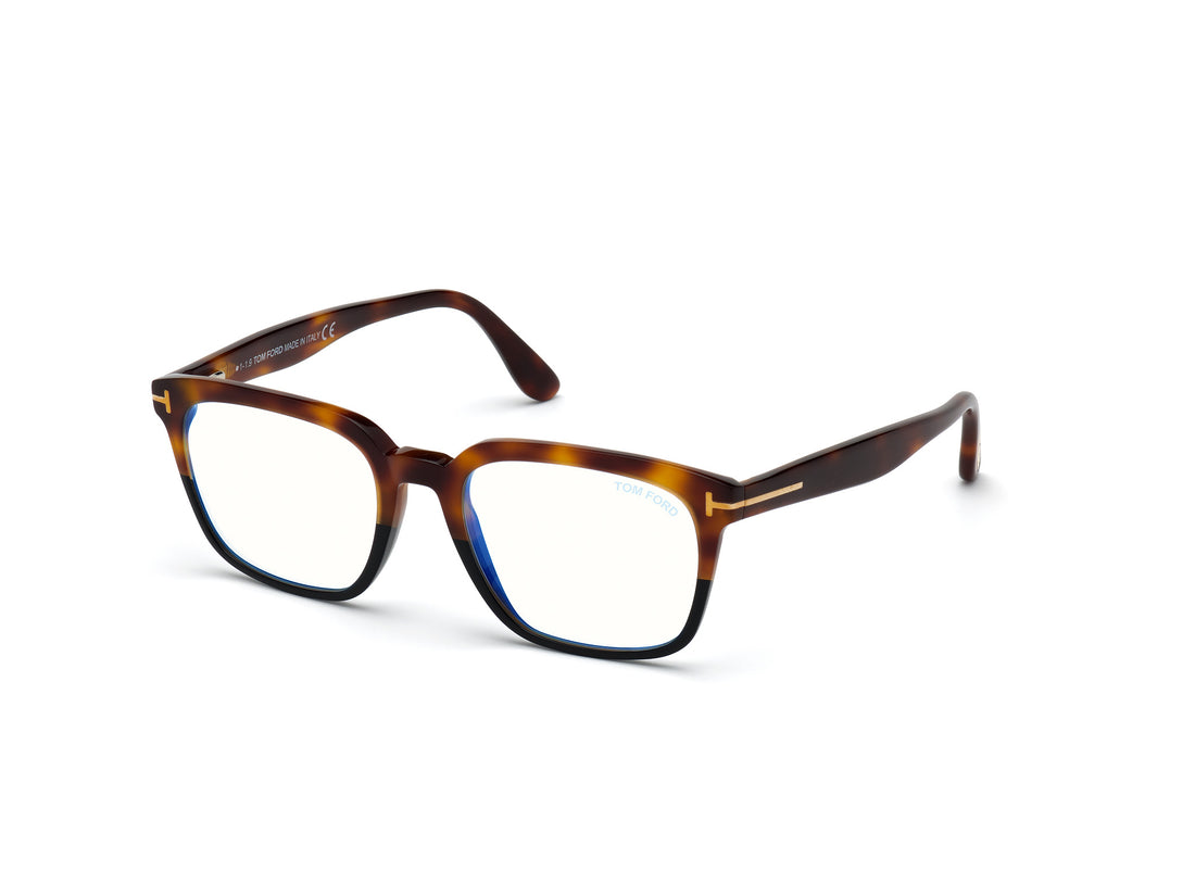 Occhiali da vista tom ford ft5626-b 056 havana rectangular masculino taglia 53mm - Vista principale