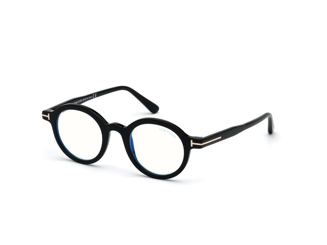Occhiali da vista tom ford ft5664-b 001 negro round unisex taglia 45mm - Vista principale