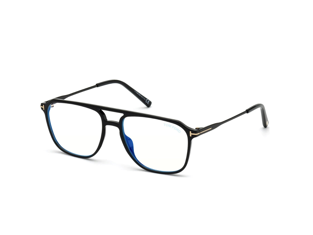 Óculos graduados tom ford ft5665-b 001 negro navigator masculino tamanho 54mm - Vista principal