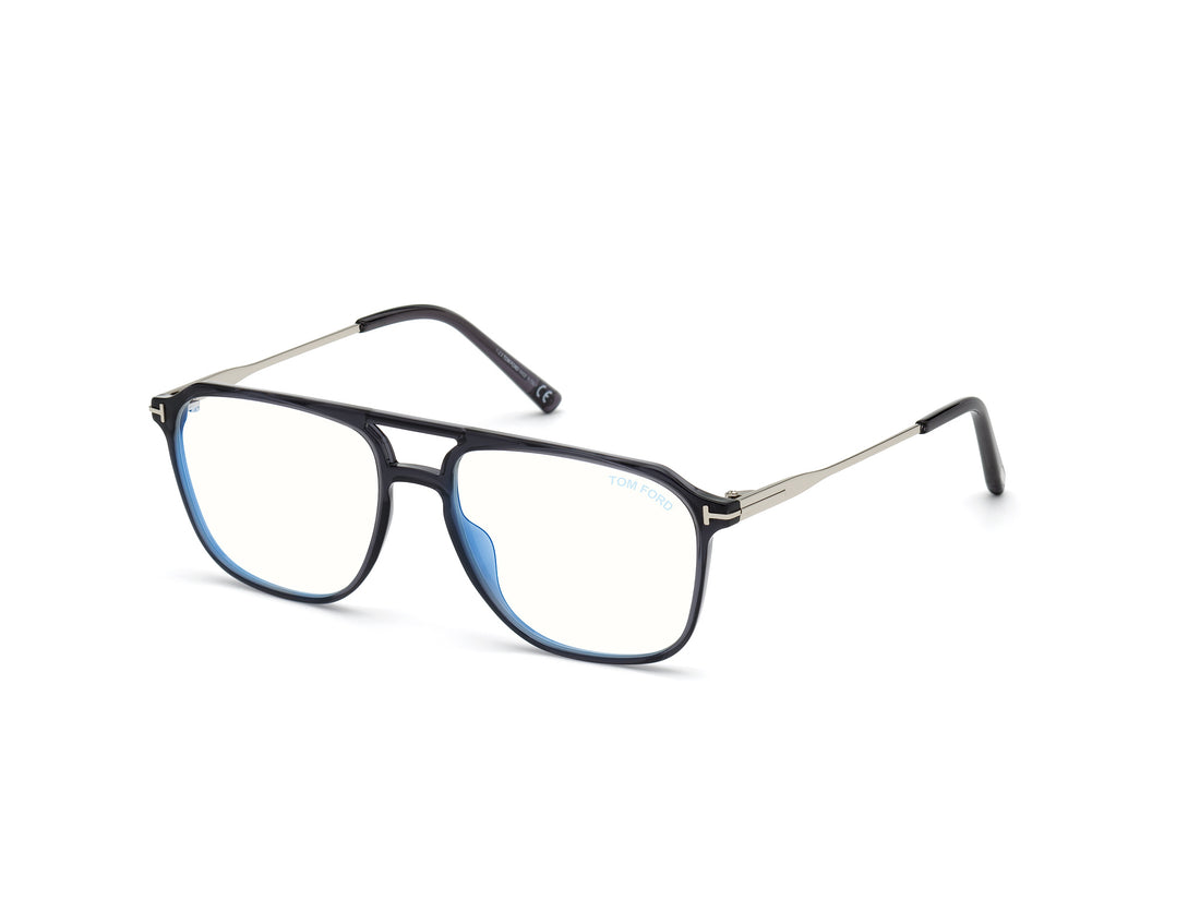 Gafas graduadas tom ford ft5665-b 020 gris navigator masculino talla 54mm - Vista principal