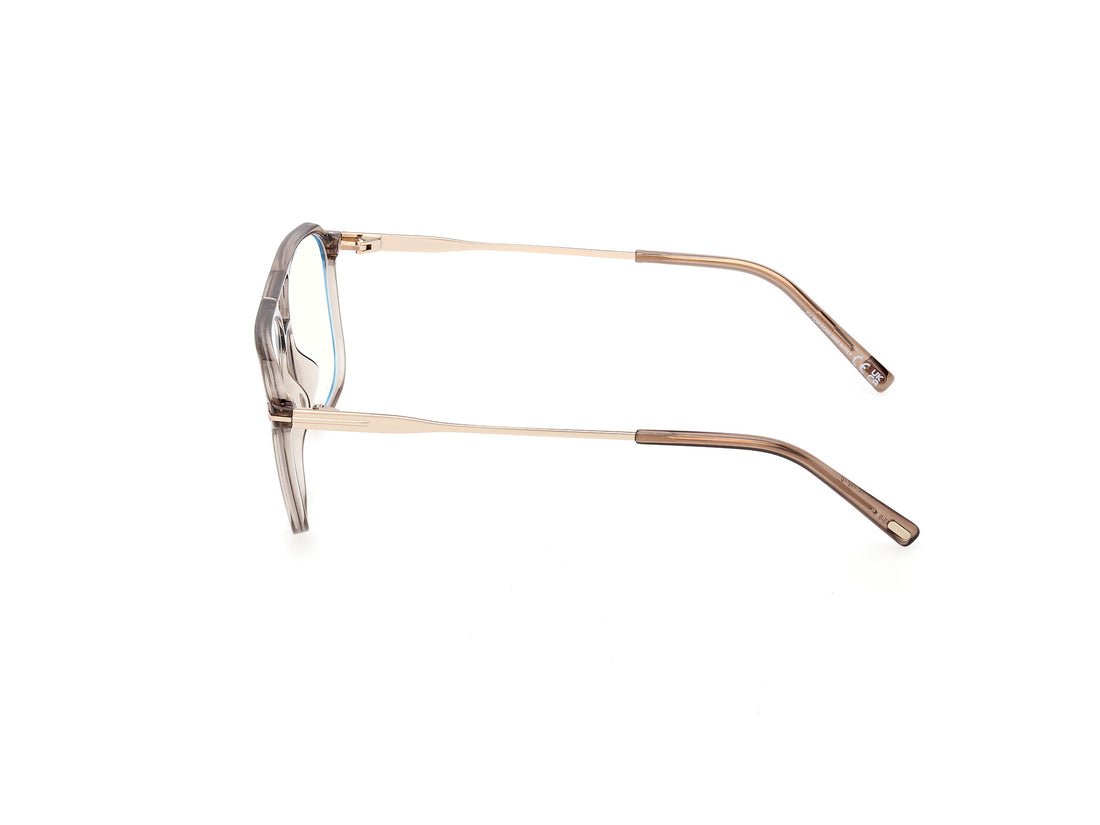Gafas graduadas tom ford ft5665-b 045 marron navigator masculino talla 54mm - Vista de detalle