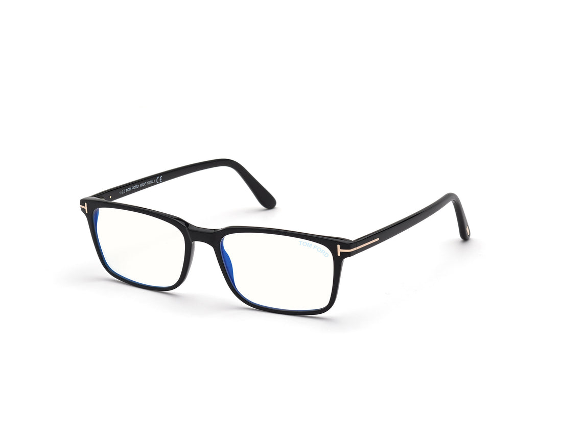 Óculos graduados tom ford ft5735-b 001 negro rectangular masculino tamanho 54mm - Vista principal