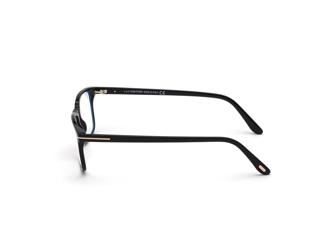 Óculos graduados tom ford ft5735-b 001 negro rectangular masculino tamanho 54mm - Vista de detalhe