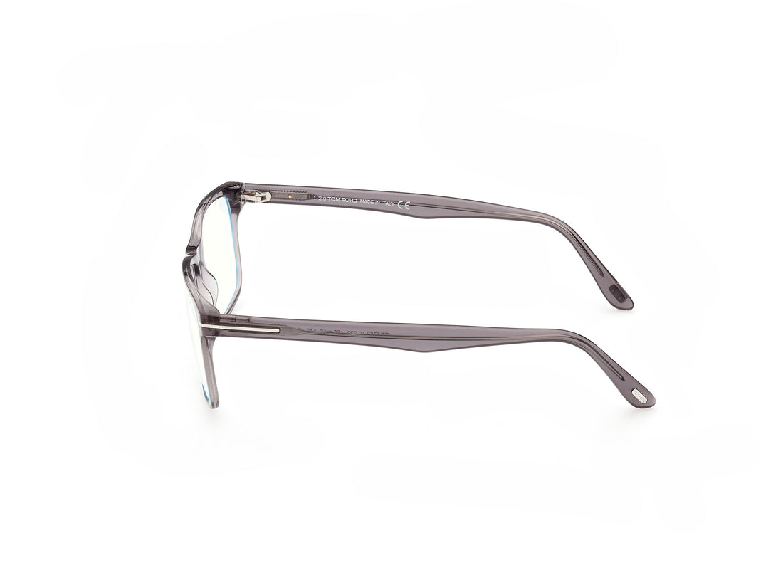 Óculos graduados tom ford ft5752-b 020 gris rectangular masculino tamanho 55mm - Vista de detalhe