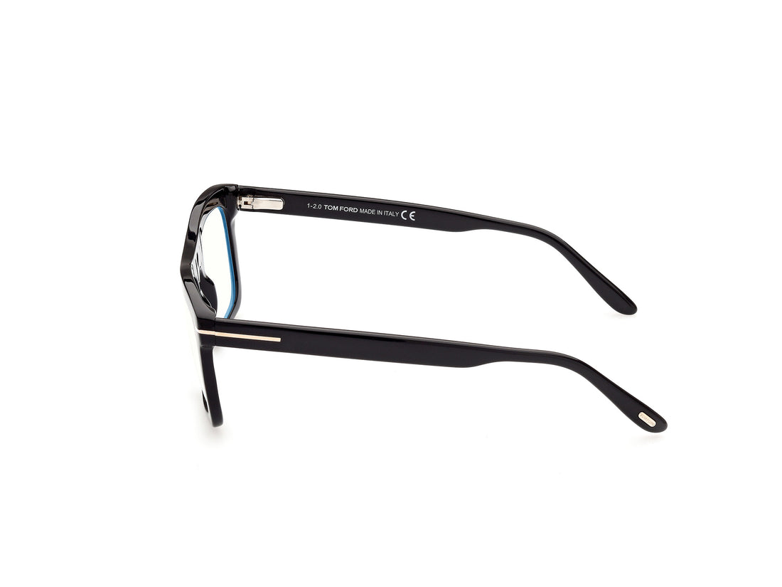 Brillen tom ford ft5757-b 001 negro rectangular masculino größe 52mm - Detailansicht