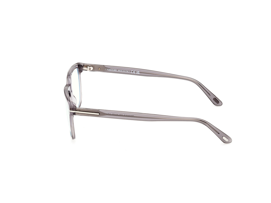 Óculos graduados tom ford ft5818-b 020 gris square masculino tamanho 51mm - Vista de detalhe