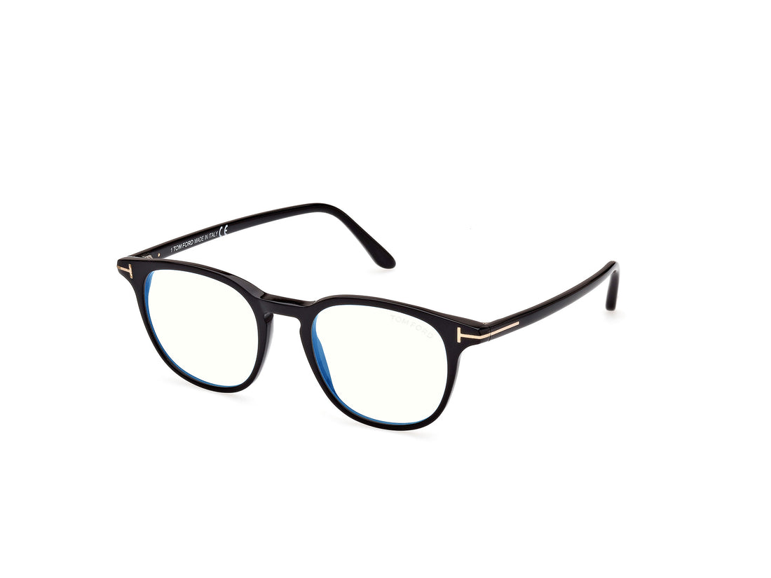 Gafas graduadas tom ford ft5832-b 001 negro round masculino talla 48mm - Vista principal
