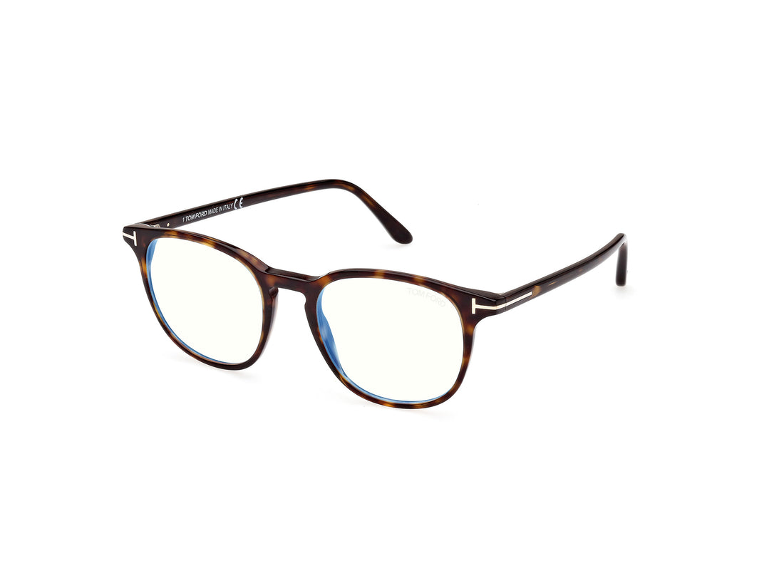 Gafas graduadas tom ford ft5832-b 052 havana round masculino talla 50mm - Vista principal