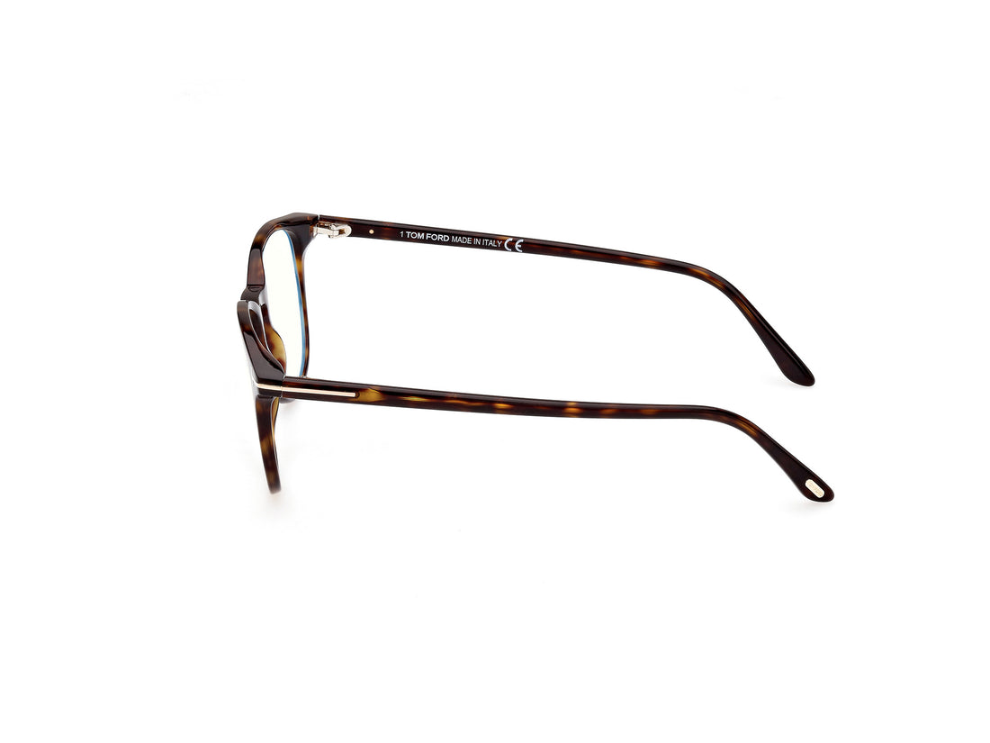 Gafas graduadas tom ford ft5832-b 052 havana round masculino talla 50mm - Vista de detalle