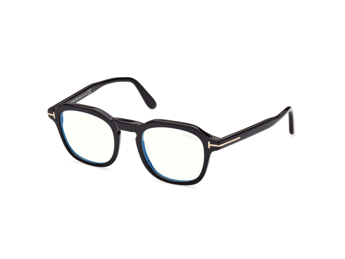 Occhiali da vista tom ford ft5836-b 001 negro geometric masculino taglia 49mm - Vista principale