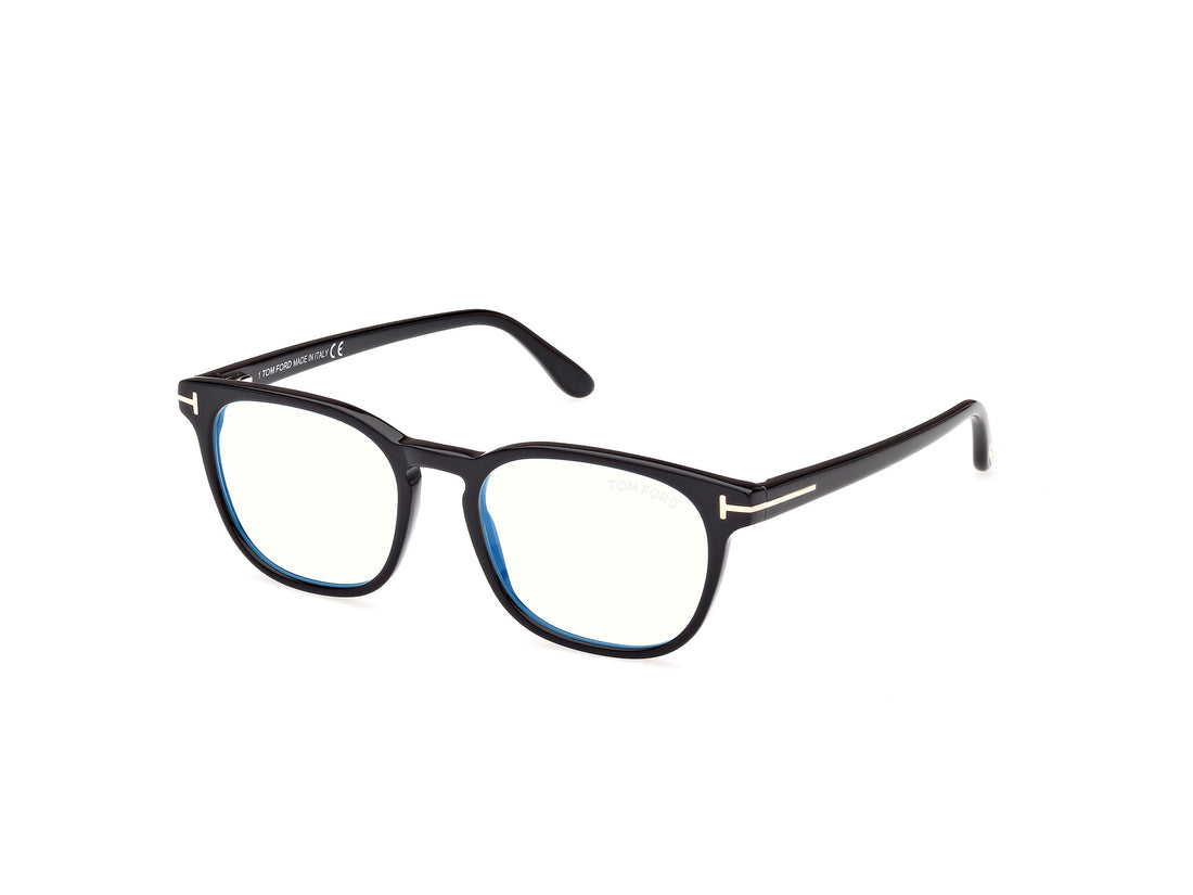 Óculos graduados tom ford ft5868-b 001 negro square masculino tamanho 51mm - Vista principal