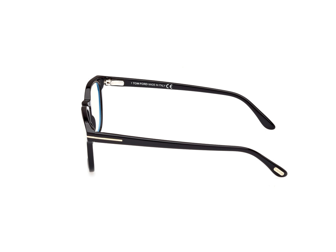 Óculos graduados tom ford ft5868-b 001 negro square masculino tamanho 51mm - Vista de detalhe