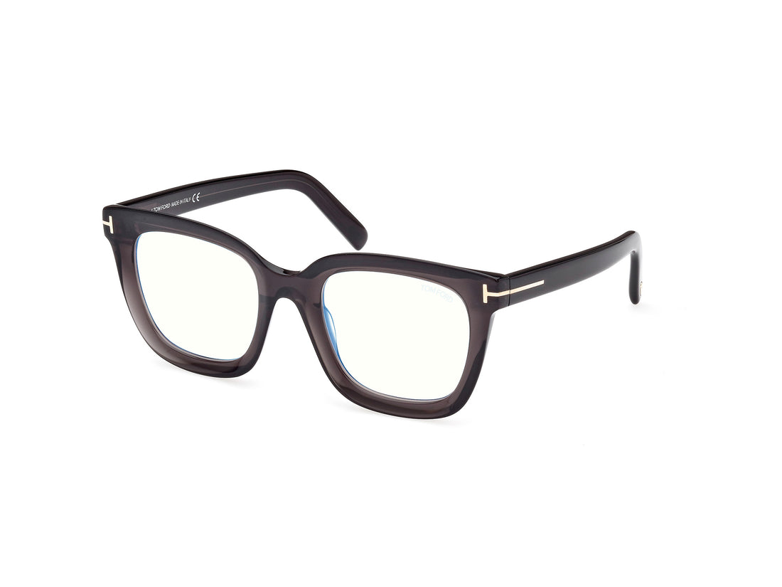 Brillen tom ford ft5880-b 020 gris square femenino größe 51mm - Hauptansicht