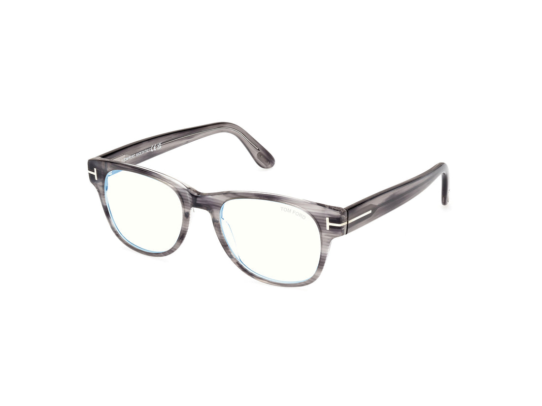 Gafas graduadas tom ford ft5898-b 020 gris square masculino talla 50mm - Vista principal