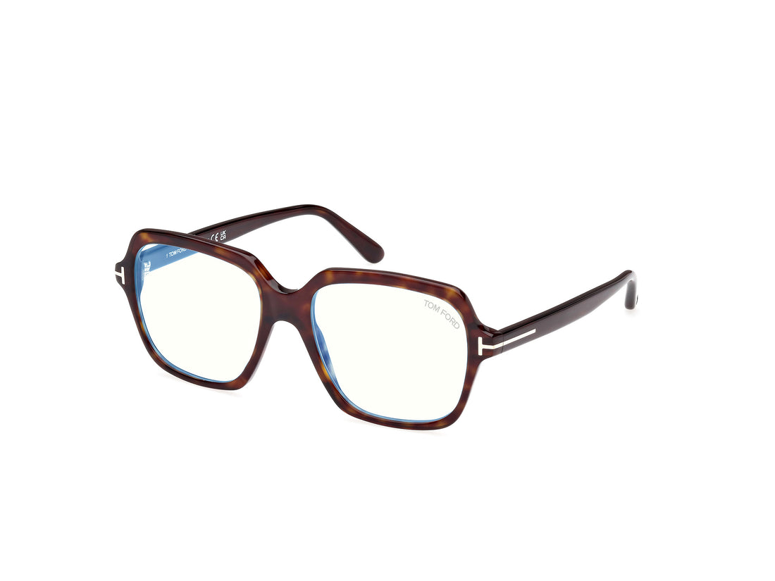 Gafas graduadas tom ford ft5908-b 052 havana square femenino talla 54mm - Vista principal