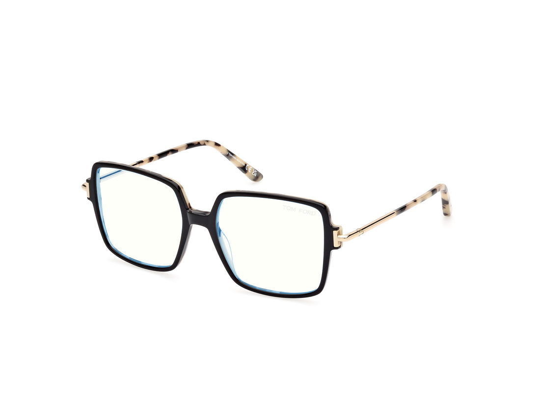 Gafas graduadas tom ford ft5915-b 005 negro square femenino talla 53mm - Vista principal