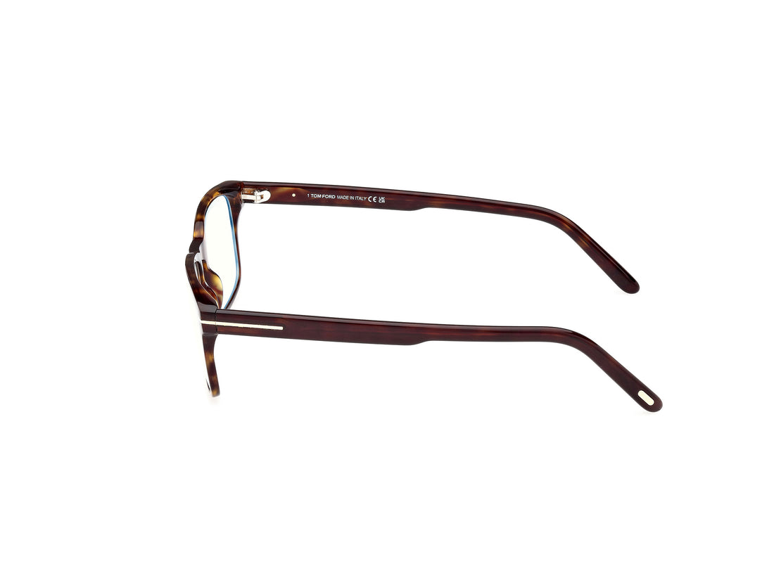 Gafas graduadas tom ford ft5938-b 052 havana rectangular masculino talla 54mm - Vista de detalle