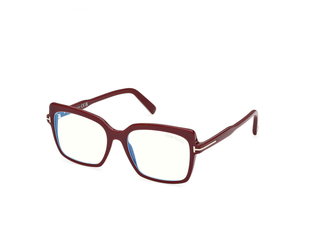 Brillen tom ford ft5947-b 069 burdeos butterfly femenino größe 54mm - Hauptansicht