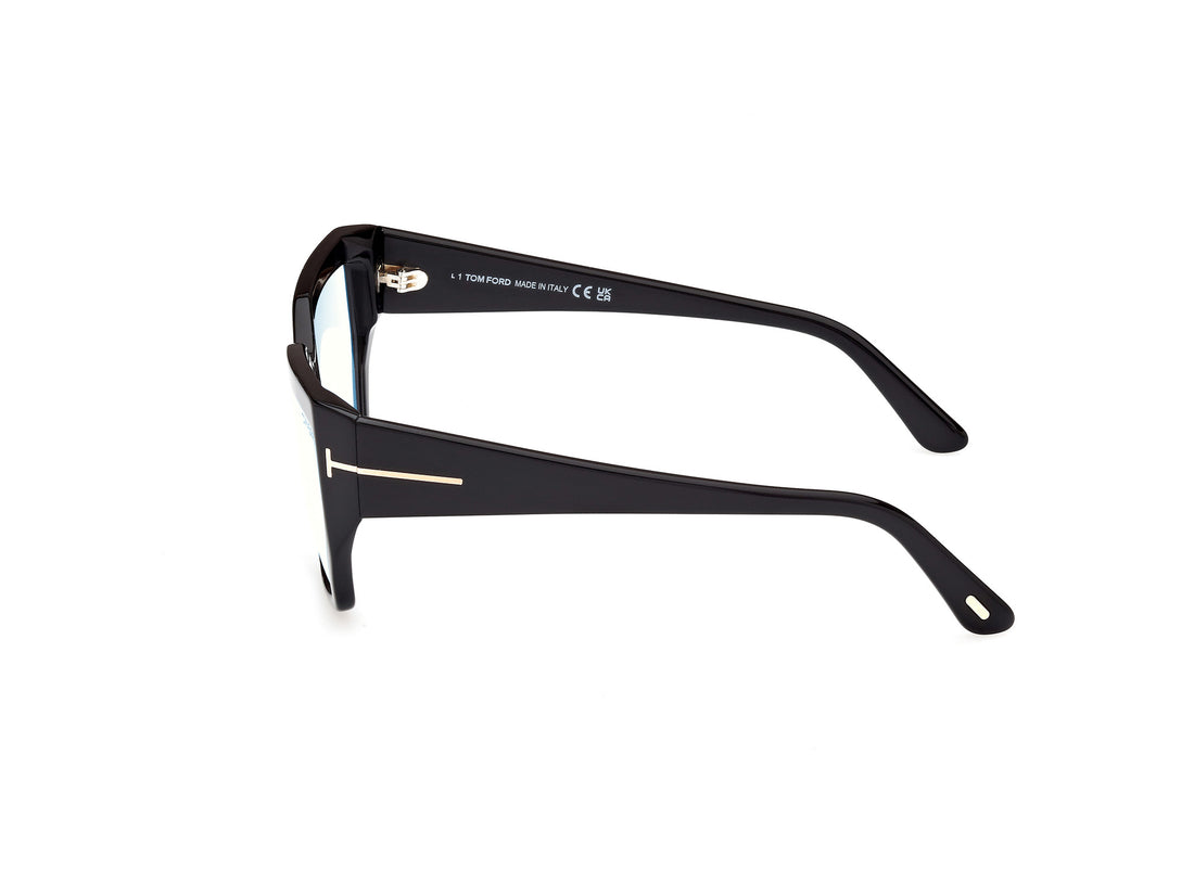 Gafas graduadas tom ford ft5951-b 001 negro square femenino talla 54mm - Vista de detalle