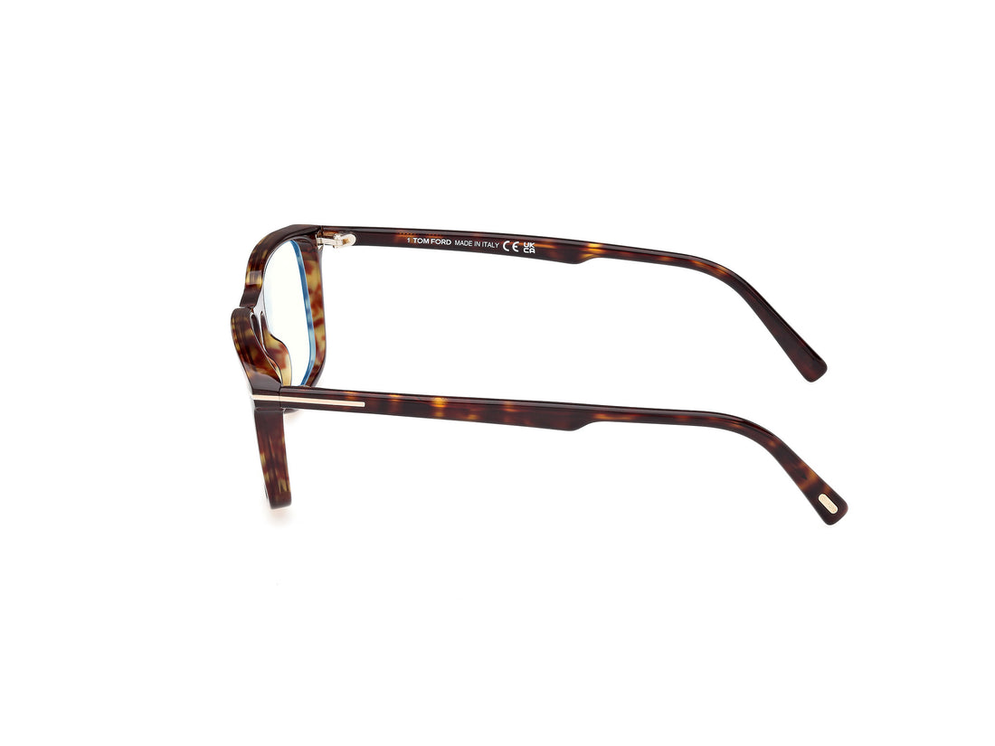 Brillen tom ford ft5959-b 052 havana square masculino größe 56mm - Detailansicht