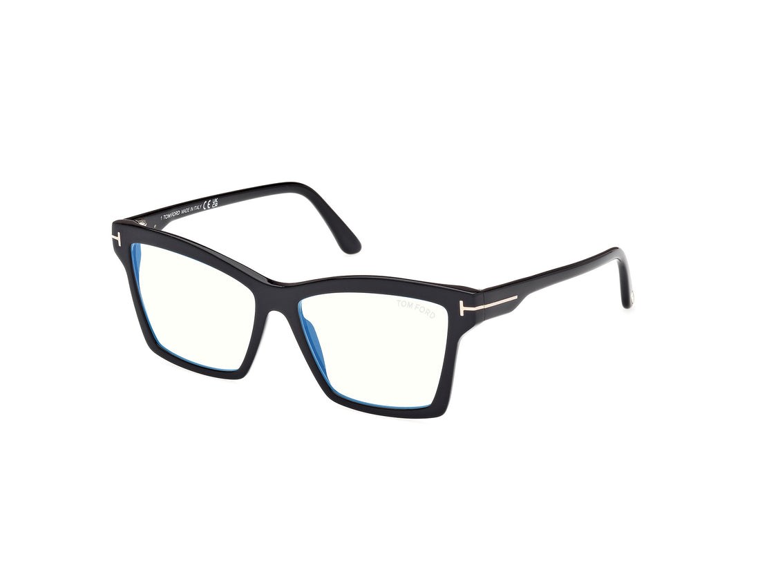 Gafas graduadas tom ford ft5964-b 001 negro square femenino talla 54mm - Vista de detalle
