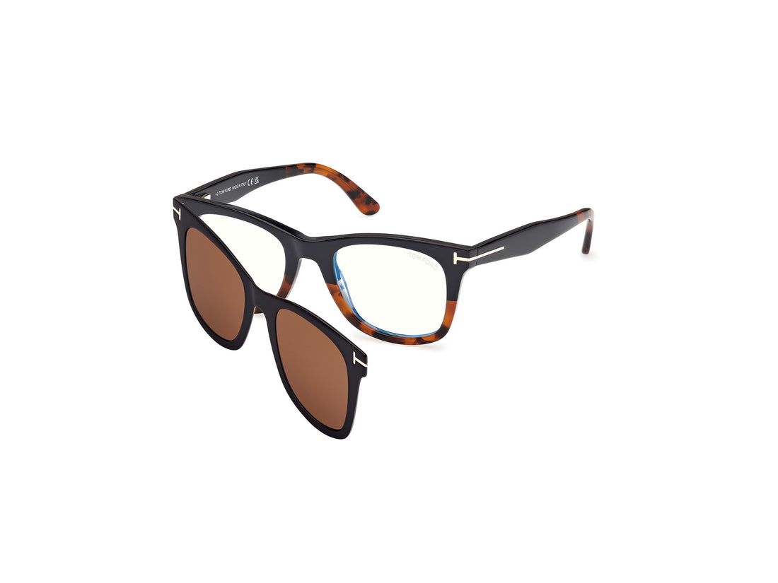 Occhiali da vista tom ford ft5970-b 005 negro square masculino taglia 50mm - Vista principale