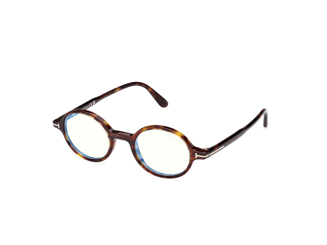 Gafas graduadas tom ford ft5975-b 052 havana round unisex talla 46mm - Vista principal