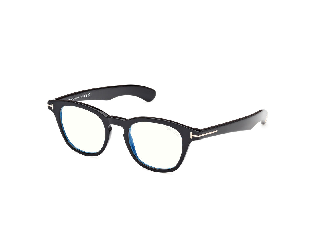 Brillen tom ford ft5976-b 001 negro round masculino größe 47mm - Hauptansicht
