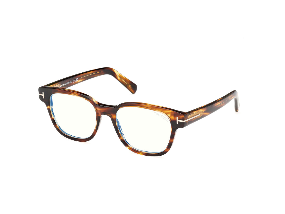 Óculos graduados tom ford ft5977-b 050 marron square masculino tamanho 50mm - Vista principal