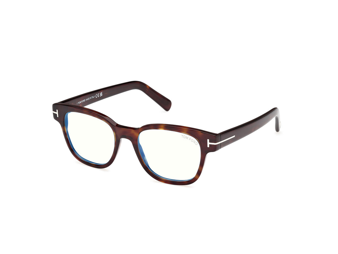 Gafas graduadas tom ford ft5977-b 052 havana square unisex talla 50mm - Vista principal