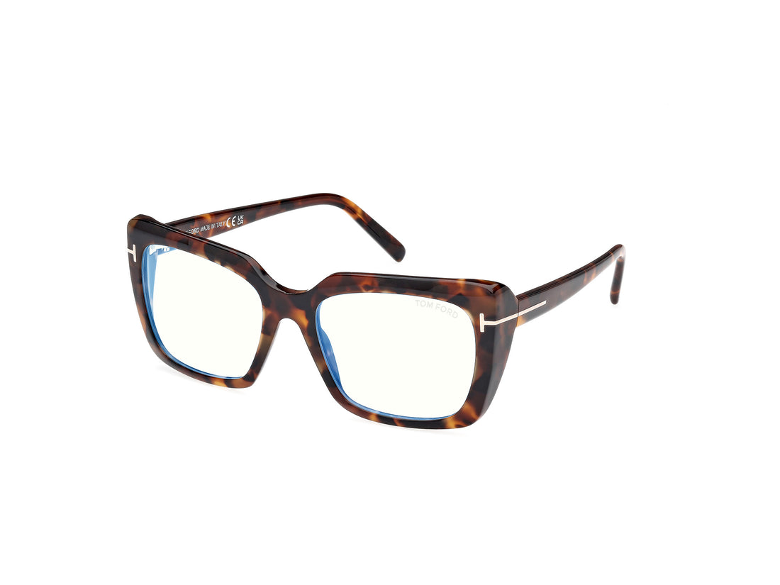 Gafas graduadas tom ford ft5992-b 052 havana square femenino talla 54mm - Vista principal