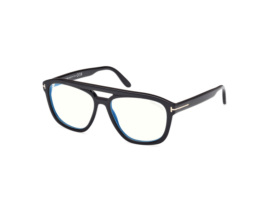 Óculos graduados tom ford ft6024-b 001 negro navigator masculino tamanho 56mm - Vista principal