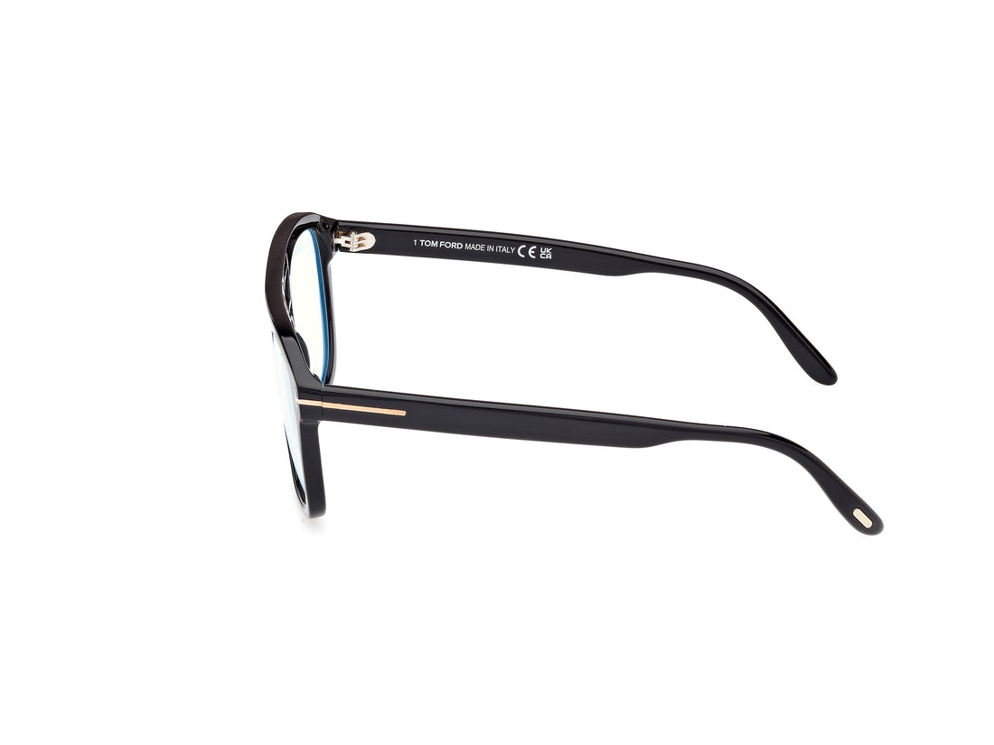 Brillen tom ford ft6024-b 001 negro navigator masculino größe 56mm - Detailansicht