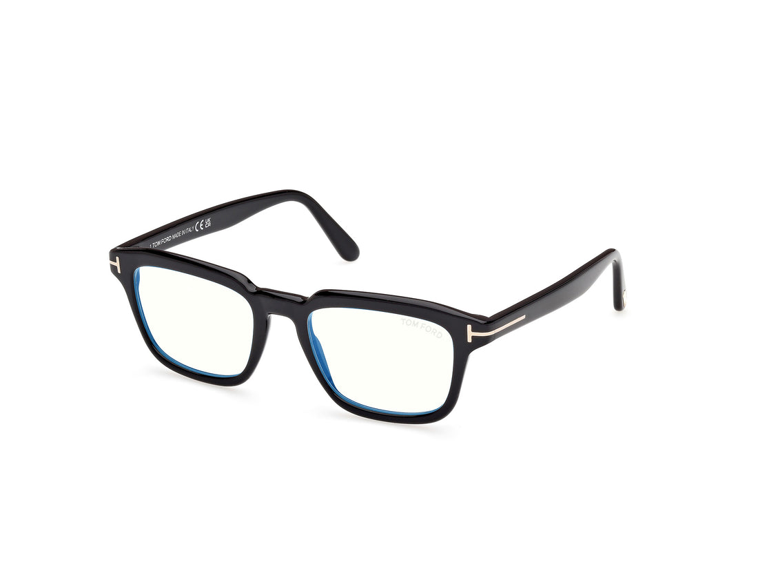 Brillen tom ford ft6032-b 001 negro rectangular masculino größe 52mm - Hauptansicht