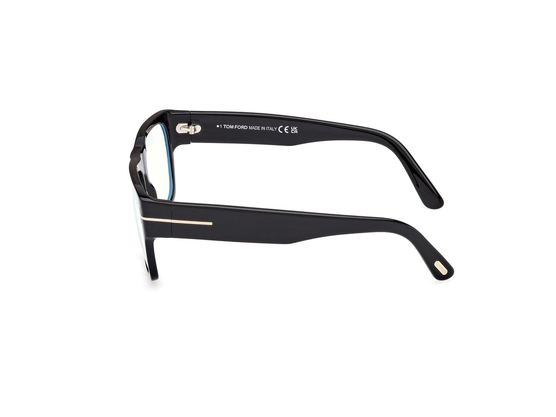 Brillen tom ford ft6035-b 001 negro rectangular masculino größe 55mm - Detailansicht