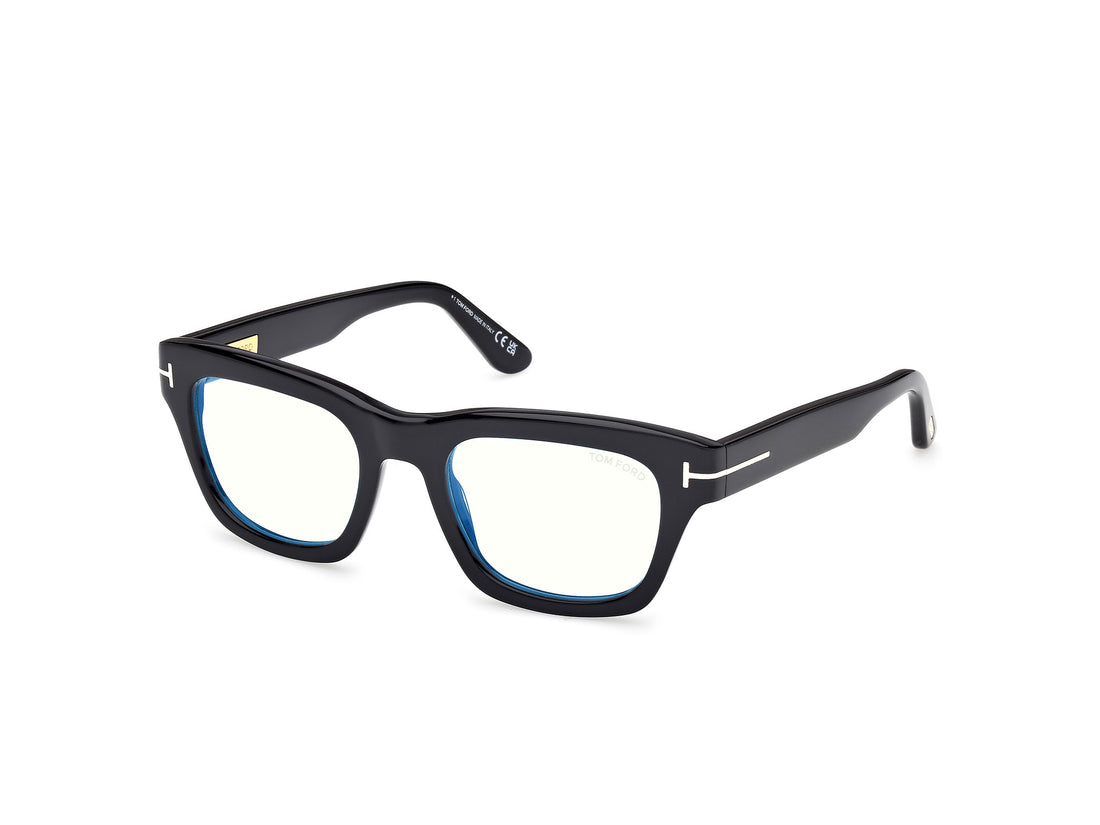 Gafas graduadas tom ford ft6036-b 001 negro rectangular unisex talla 52mm - Vista principal