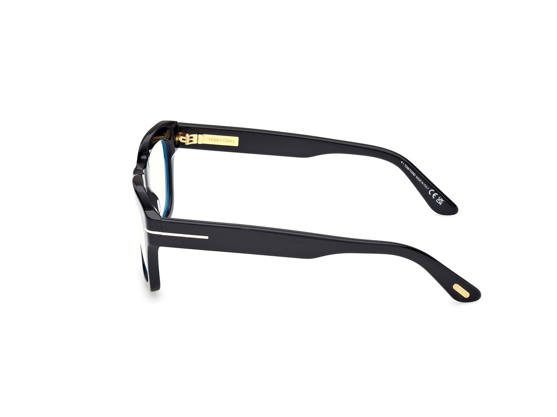 Gafas graduadas tom ford ft6036-b 001 negro rectangular unisex talla 52mm - Vista de detalle
