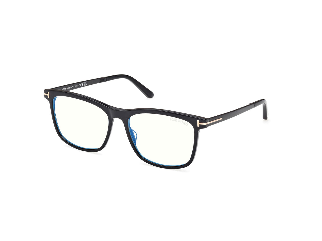 Gafas graduadas tom ford ft6038-b 001 negro square masculino talla 54mm - Vista principal