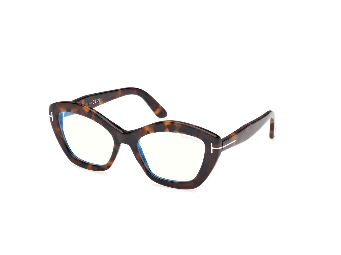 Gafas graduadas tom ford ft6044-b 052 havana geometric femenino talla 54mm - Vista principal