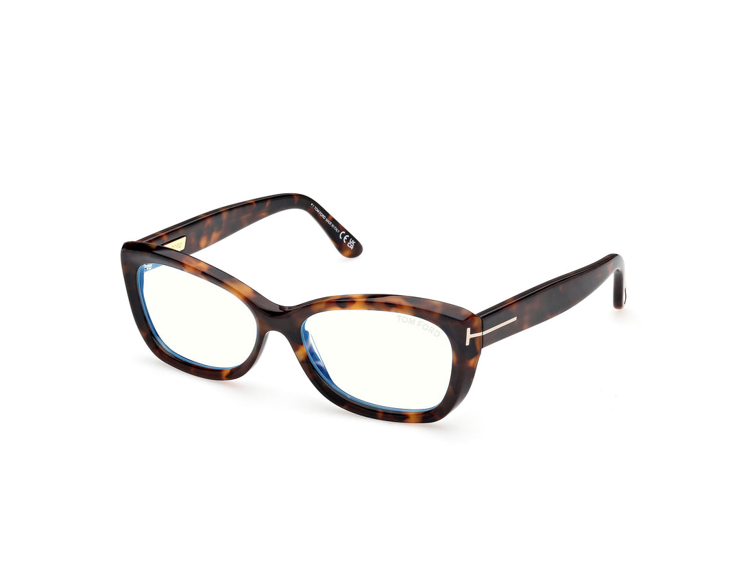 Occhiali da vista tom ford ft6046-b 052 havana rectangular femenino taglia 55mm - Vista principale