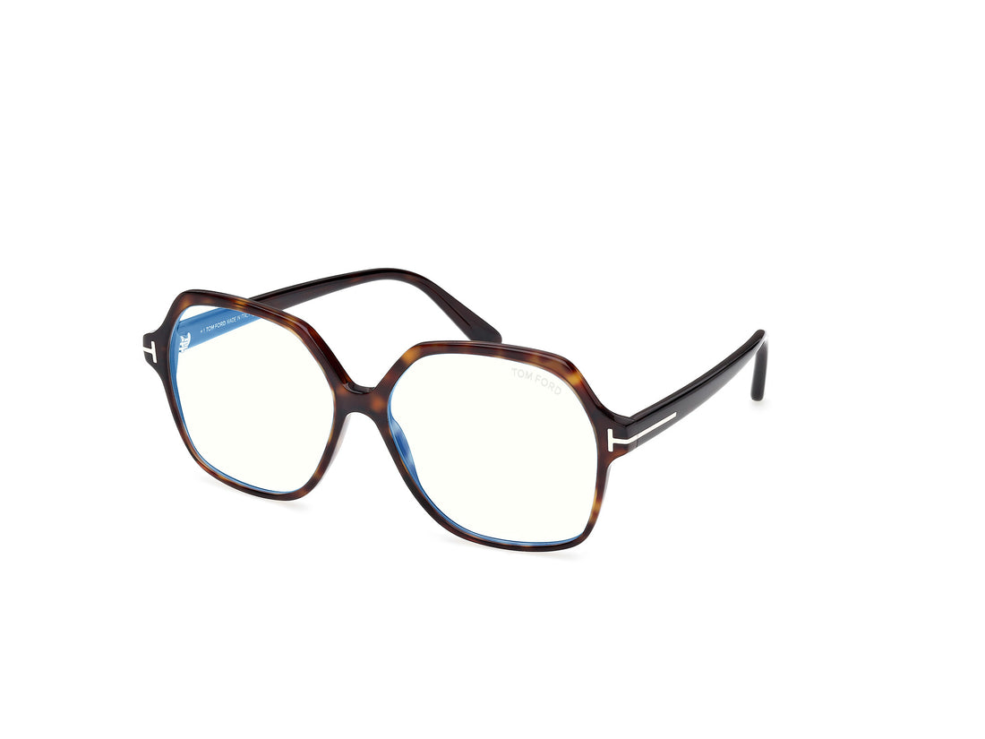 Gafas graduadas tom ford ft6062-b 052 havana geometric masculino talla 57mm - Vista principal