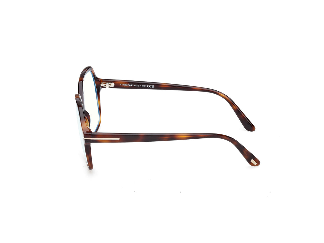 Gafas graduadas tom ford ft6062-b 053 havana geometric masculino talla 57mm - Vista de detalle